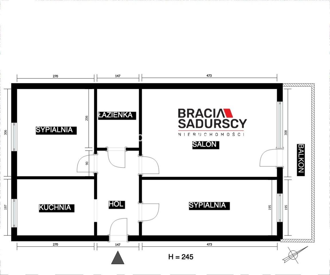 Mieszkanie 3-pokojowe Kraków Bieńczyce. Zdjęcie 22