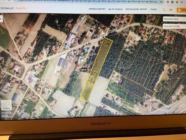 Działka budowlana Łapy Osse, ul. Sokołowska. Zdjęcie 8