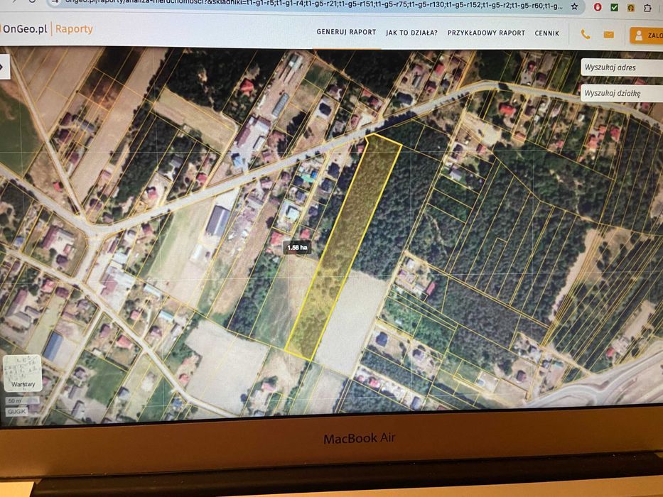 Działka budowlana Łapy Osse, ul. Sokołowska. Zdjęcie 8