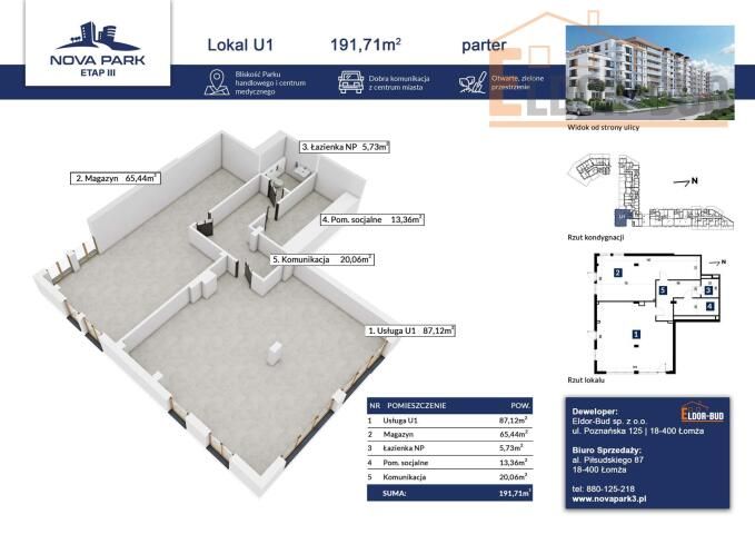 Lokal Łomża, ul. Akademicka. Zdjęcie 6