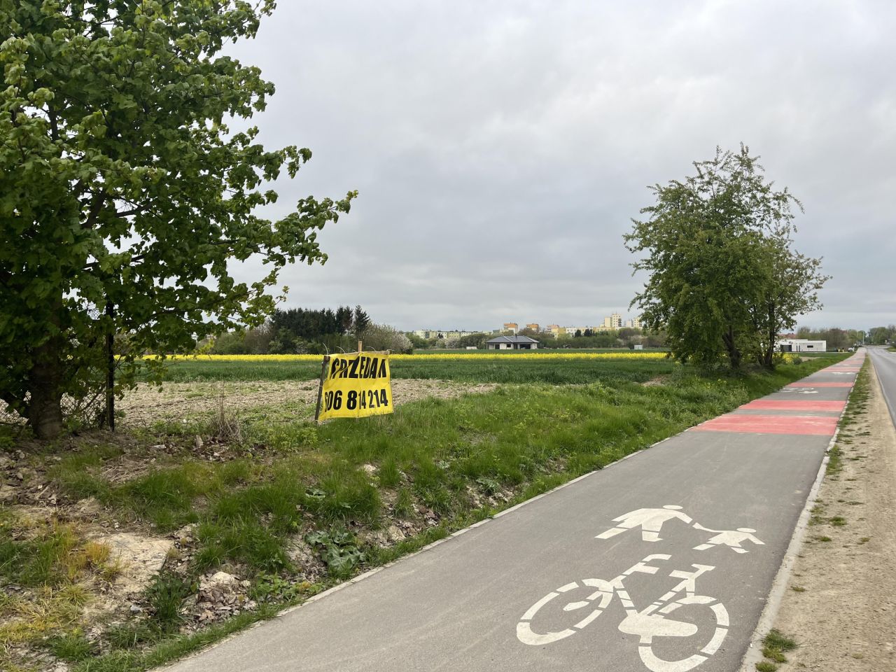 Działka budowlana Łęczna, ul. Polna. Zdjęcie 3