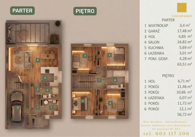 bliźniak, 5 pokoi Łódź Nowosolna. Zdjęcie 4