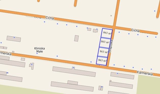 Działka budowlana Rurzyca, ul. Cicha. Zdjęcie 5