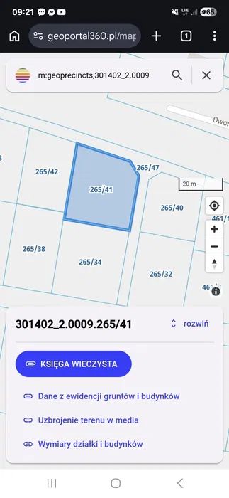 Działka budowlana Lubosz. Zdjęcie 2