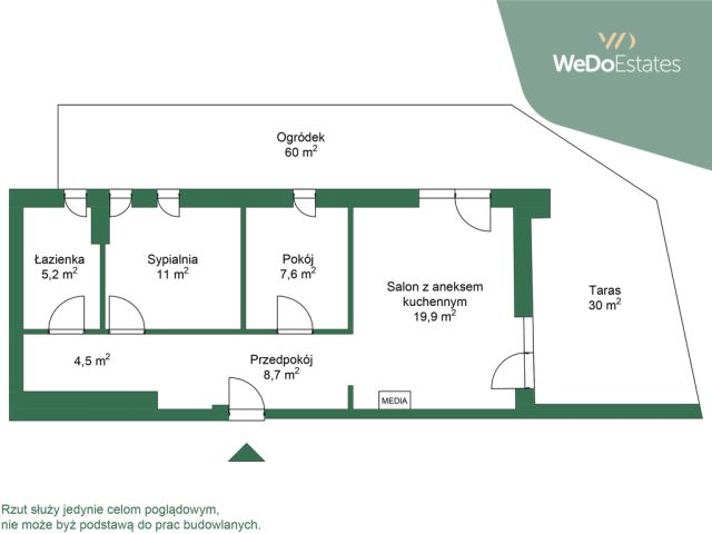 Mieszkanie 3-pokojowe Warszawa Targówek, ul. Obwodowa. Zdjęcie 15