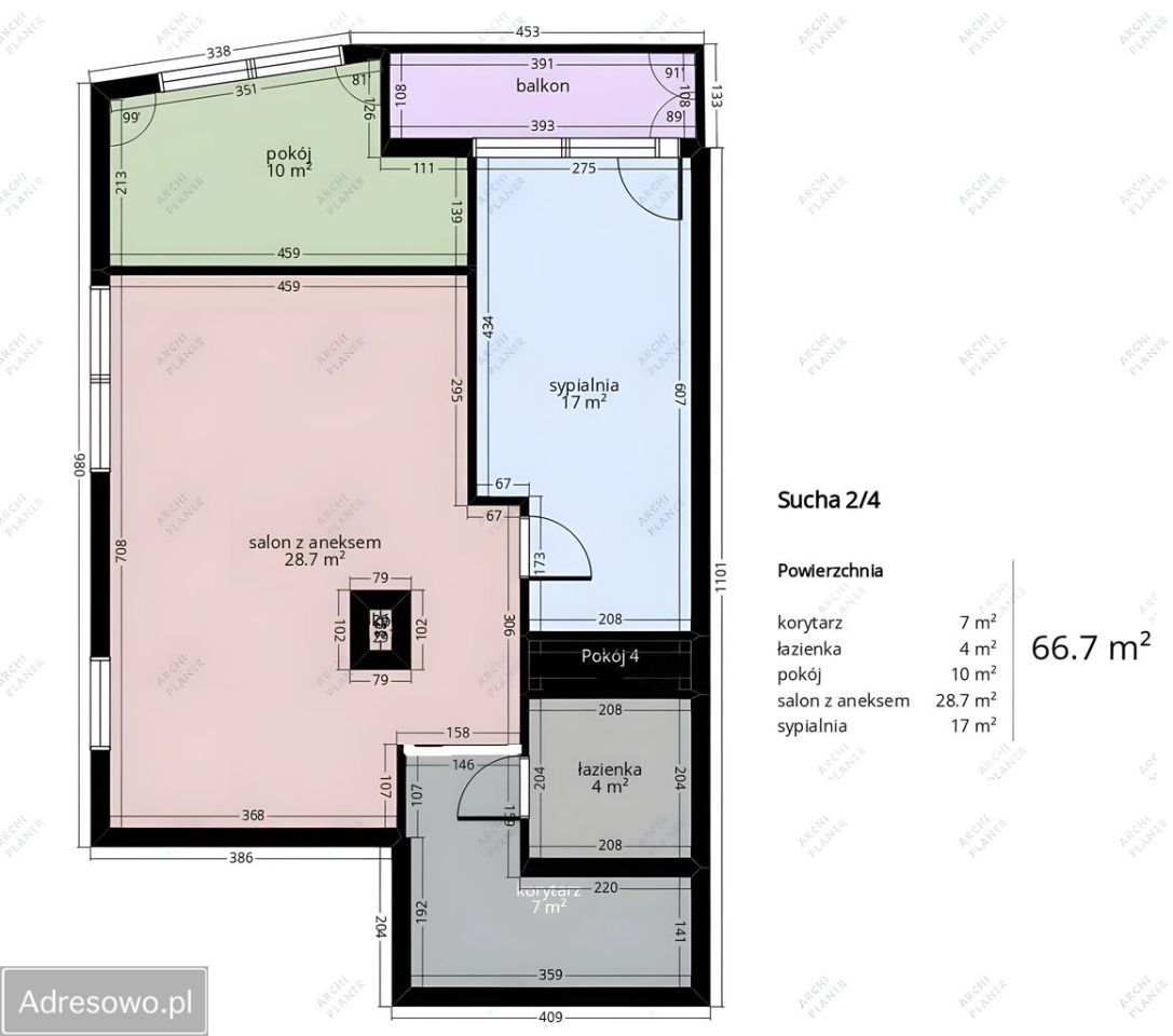 Mieszkanie 2-pokojowe Łódź Widzew, ul. Sucha. Zdjęcie 5
