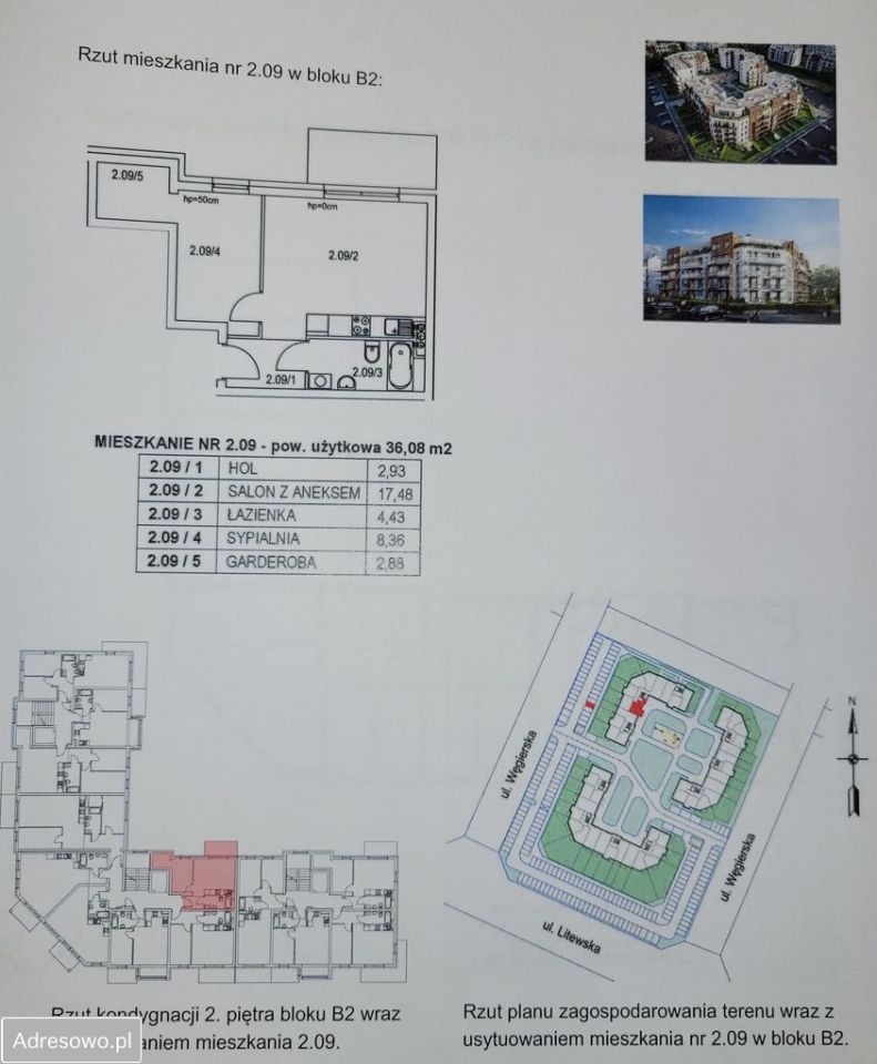 Mieszkanie 2-pokojowe Gorzów Wielkopolski Górczyn, ul. Węgierska. Zdjęcie 10