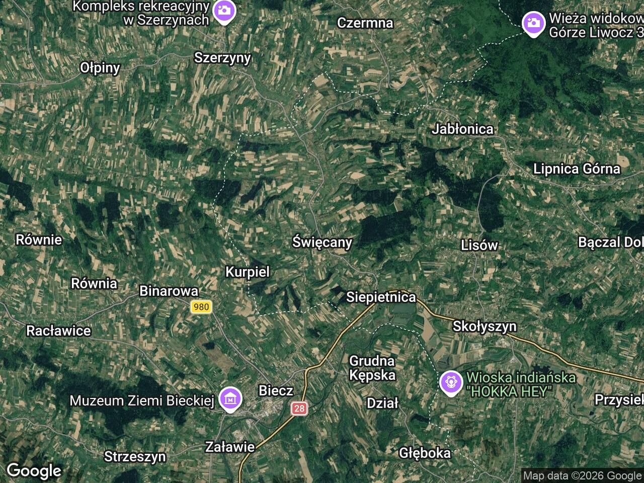 Działka budowlana Święcany Ryczak. Zdjęcie 1