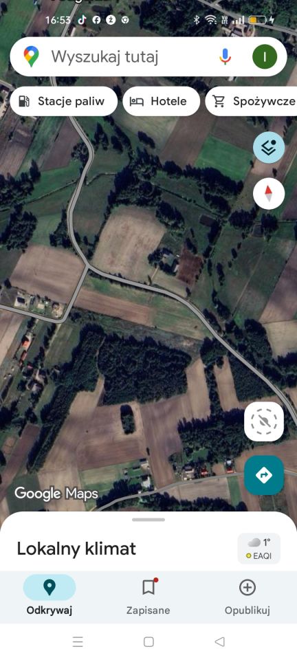 Działka rolna Podgórze