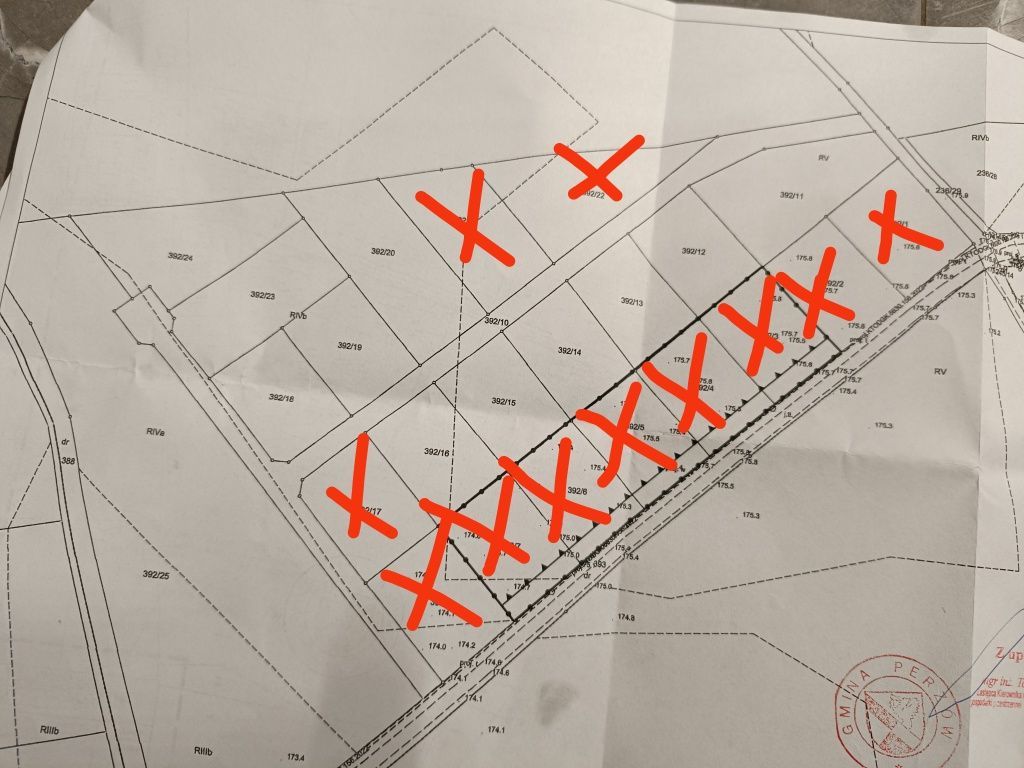 Działka budowlana Perzów. Zdjęcie 4