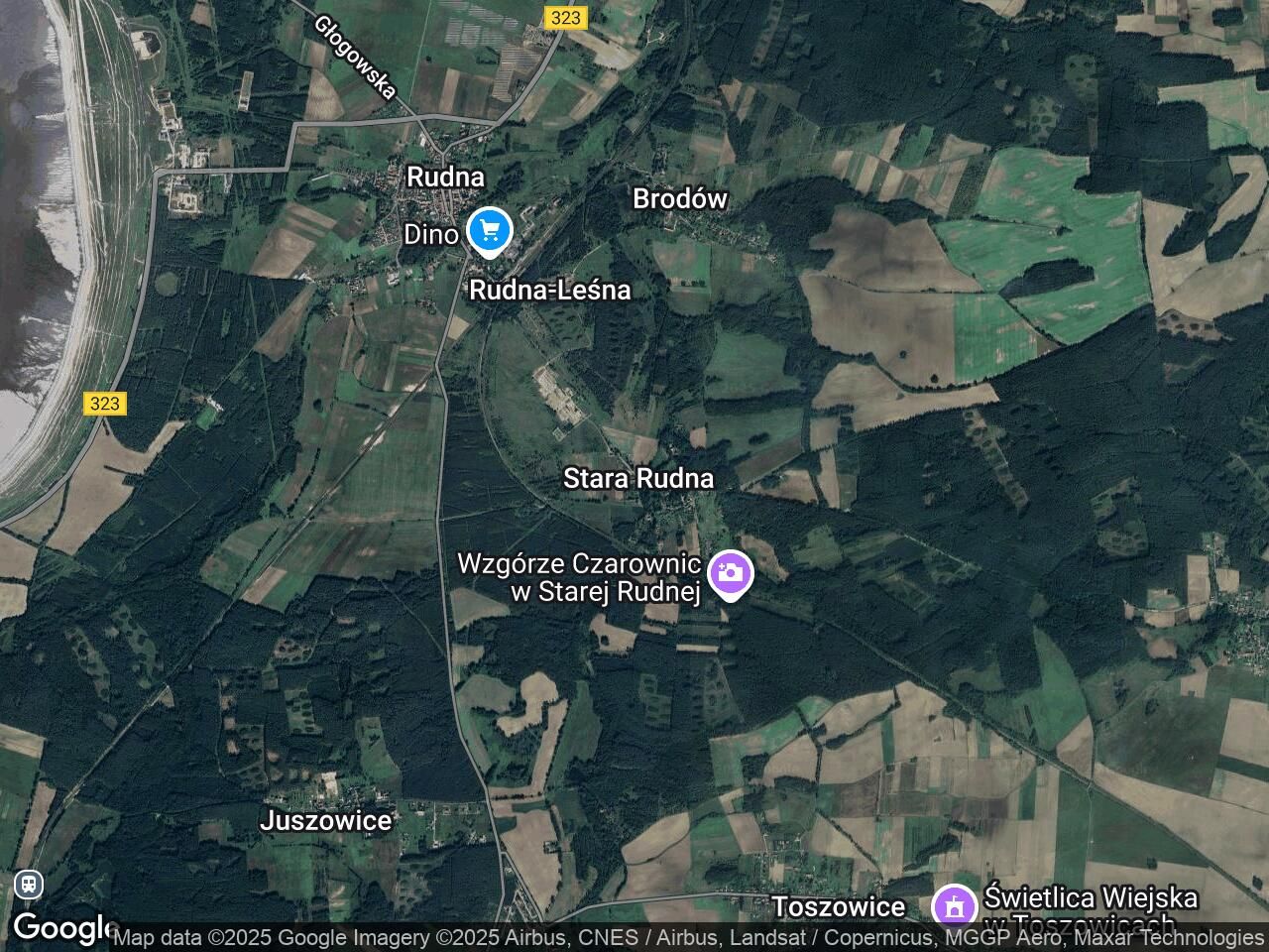 Działka rolna Stara Rudna
