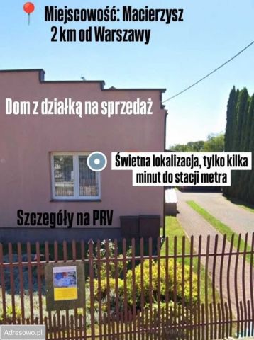 dom wolnostojący, 2 pokoje Macierzysz, ul. Sochaczewska. Zdjęcie 1