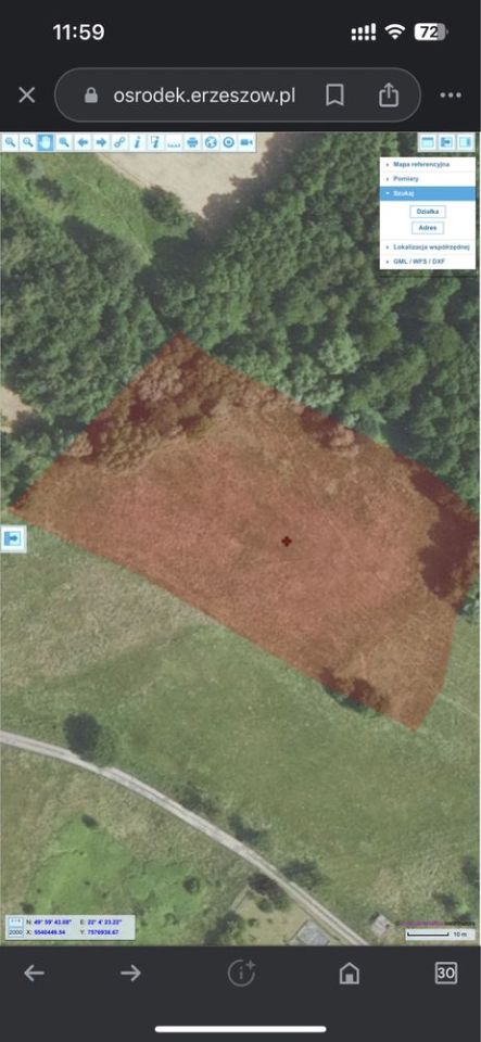 Działka budowlana Rzeszów
