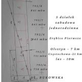 Działka budowlana Zrębice Zrębice Pierwsze, ul. Bukowska. Zdjęcie 4