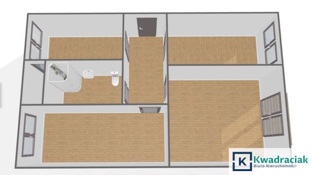 Mieszkanie 3-pokojowe Sanok, ul. Berka Joselewicza. Zdjęcie 9