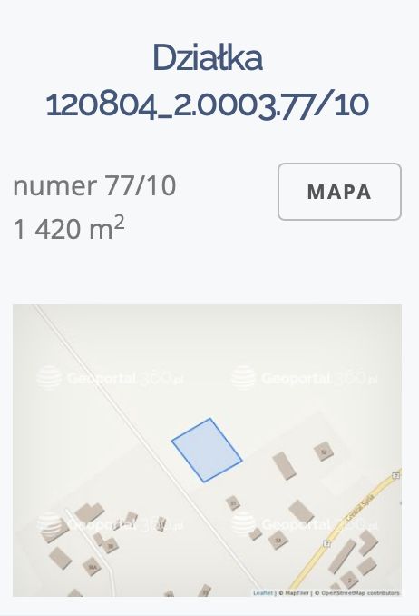 Działka rolno-budowlana Cisia Wola. Zdjęcie 7