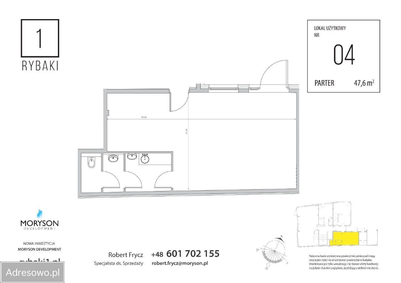 Lokal Poznań Centrum, ul. Rybaki. Zdjęcie 5