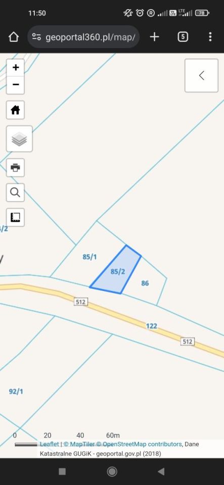 Działka budowlana Zięby. Zdjęcie 3