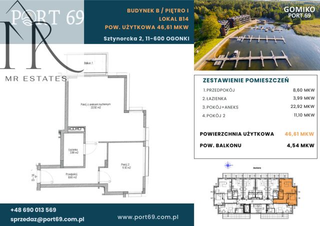 Mieszkanie 2-pokojowe Ogonki, ul. Sztynorcka. Zdjęcie 25