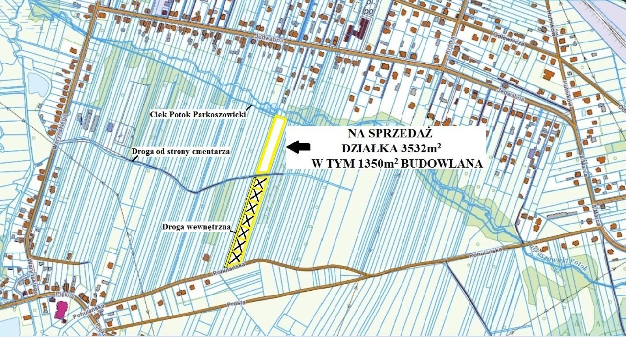 Działka budowlana Myszków, ul. Pohulańska. Zdjęcie 5