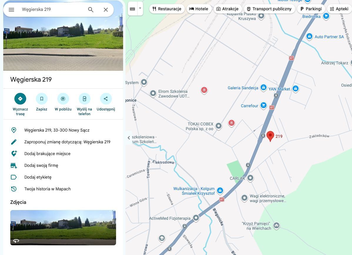 Działka budowlana Nowy Sącz, ul. Węgierska. Zdjęcie 8