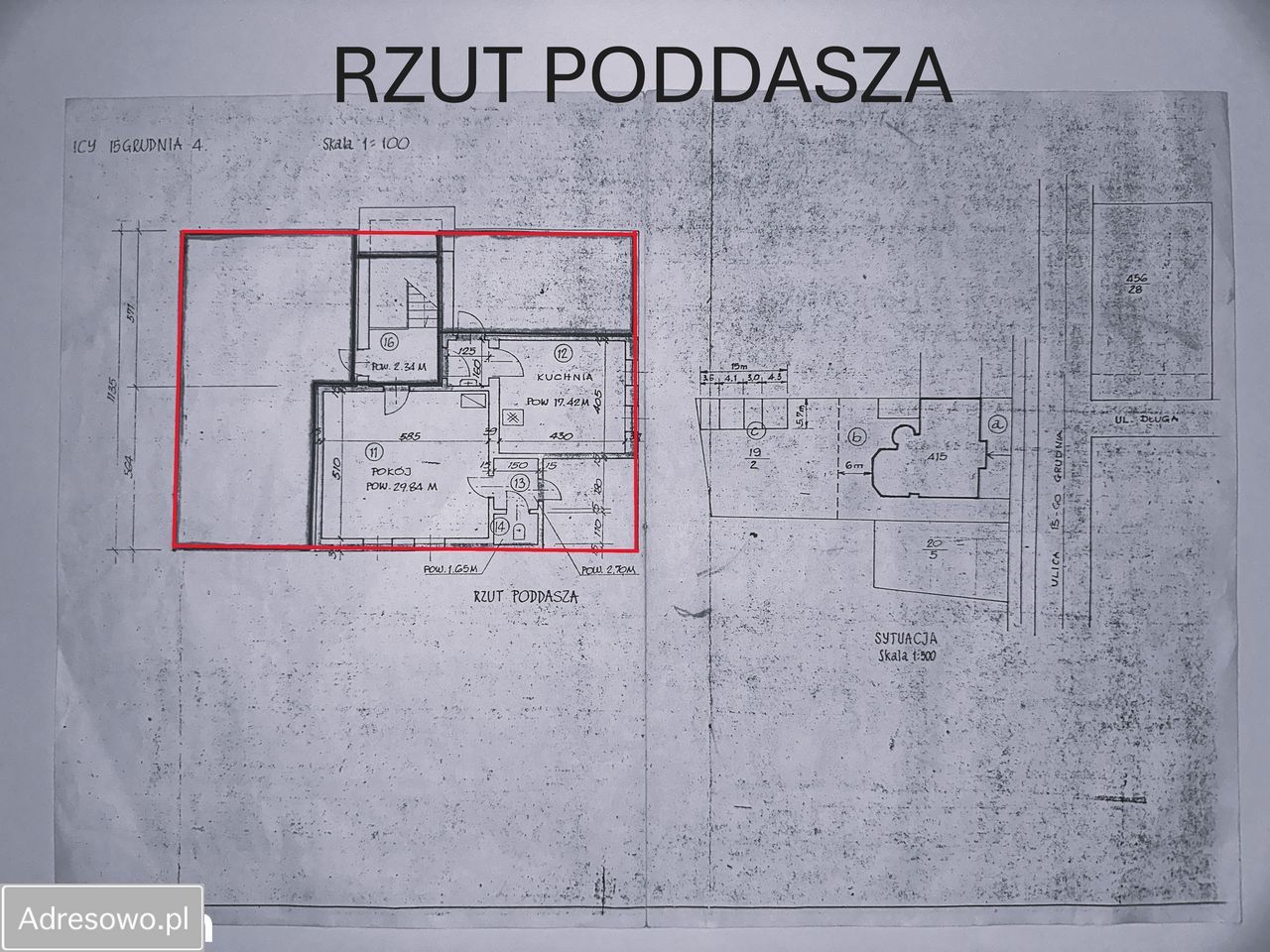 kamienica Krzeszowice, ul. Legionów Polskich. Zdjęcie 11