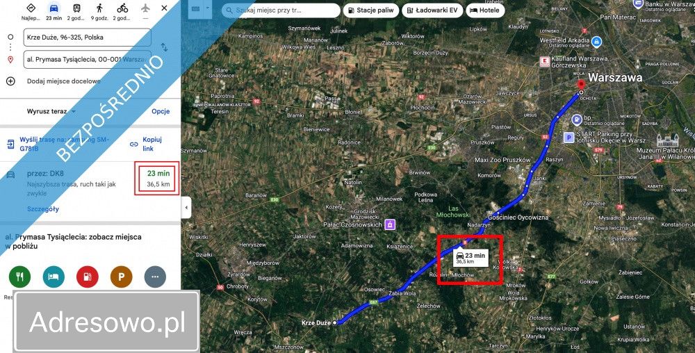 Działka budowlana Krze Duże, ul. Bursztynowa. Zdjęcie 6
