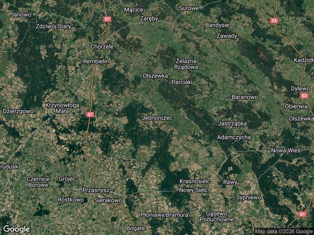 Działka budowlana Jednorożec. Zdjęcie 1