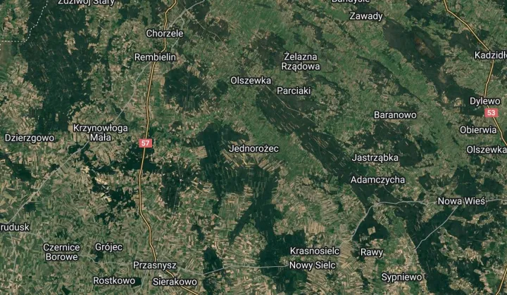 Działka budowlana Jednorożec