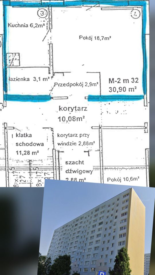 Mieszkanie 1-pokojowe Legionowo Centrum, ul. Jana III Sobieskiego. Zdjęcie 3