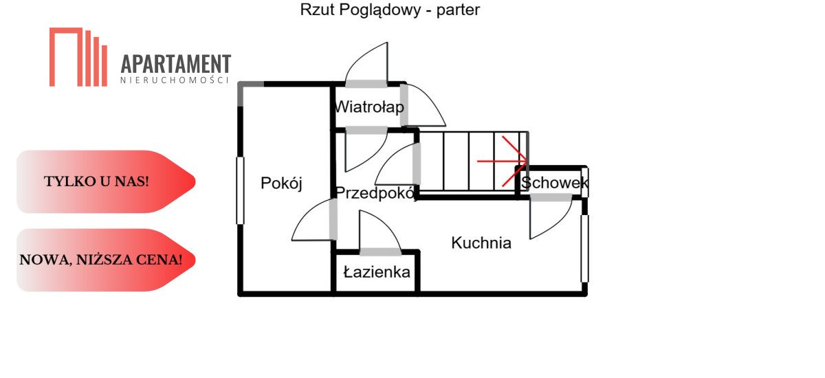 bliźniak, 3 pokoje Grocholin. Zdjęcie 19