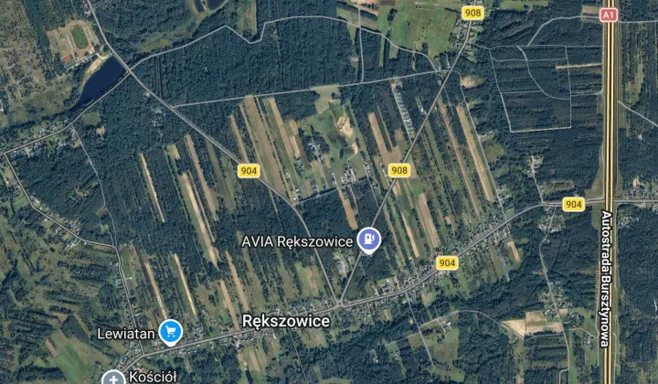 Działka budowlana Rększowice, ul. Zjazdowa