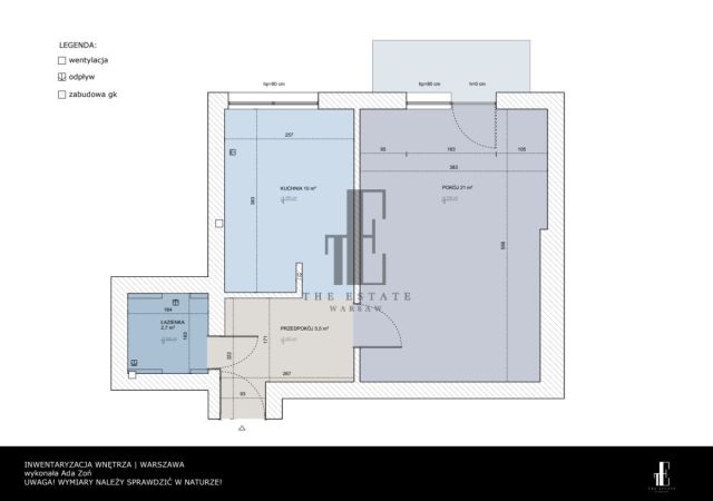 Mieszkanie 2-pokojowe Warszawa Praga, ul. 11 Listopada. Zdjęcie 9