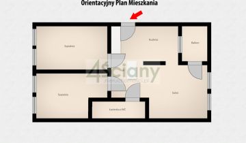 Mieszkanie 3-pokojowe Warszawa Śródmieście, ul. Mordechaja Anielewicza