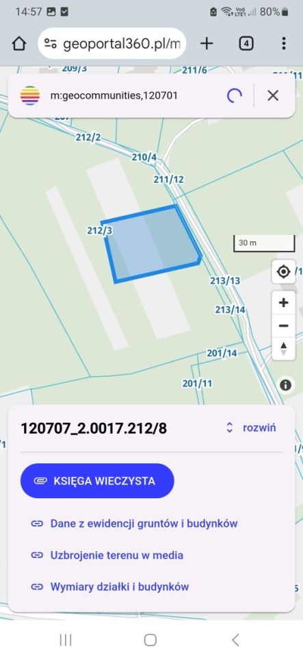 Działka budowlana Sowliny. Zdjęcie 3