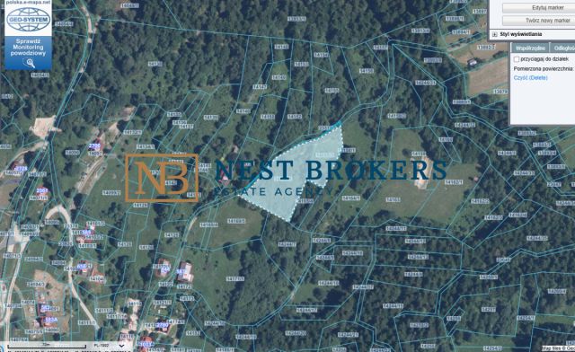 Działka budowlana Zawoja. Zdjęcie 4