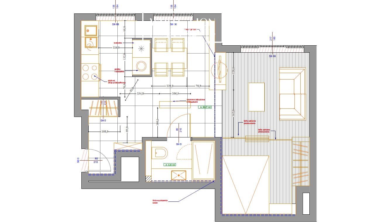 Mieszkanie 2-pokojowe Warszawa Powiśle. Zdjęcie 17