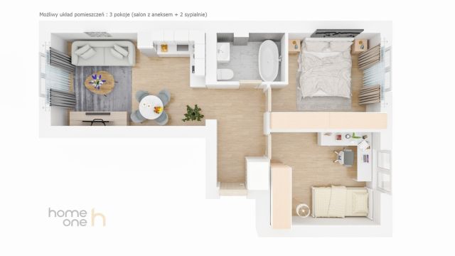 Mieszkanie 3-pokojowe Warszawa Mokotów, ul. Racławicka. Zdjęcie 11