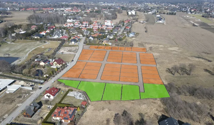 Działka budowlana Katowice Podlesie, ul. Kaskady