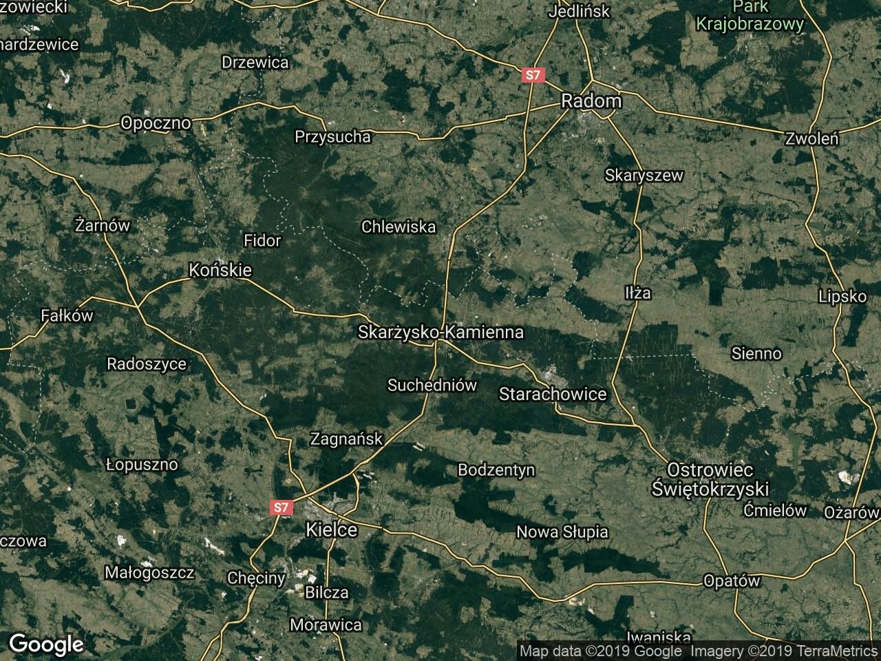 Działka rolna Skarżysko-Kamienna, nad skarpa