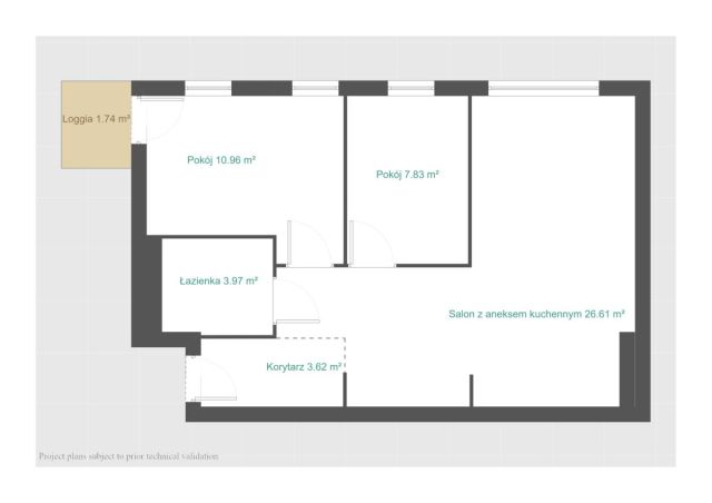 Mieszkanie 3-pokojowe Poznań Piątkowo, ul. Teofila Mateckiego. Zdjęcie 18
