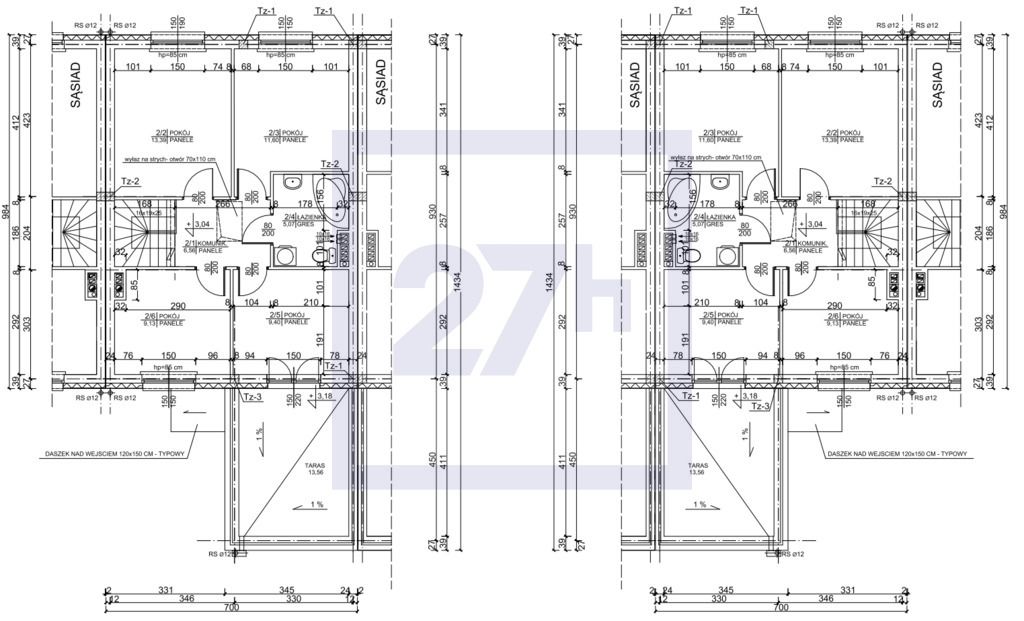 dom szeregowy, 5 pokoi Wilkszyn, ul. Pod Lasem. Zdjęcie 21