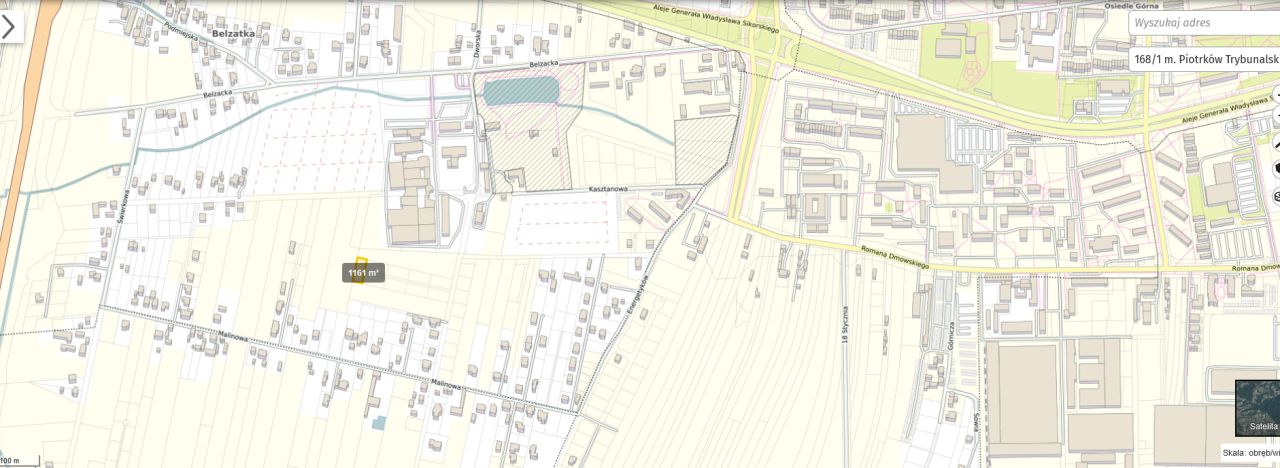 Działka rolno-budowlana Piotrków Trybunalski Belzatka, ul. Dworska. Zdjęcie 2