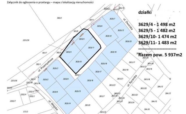 Działka budowlana Przasnysz, ul. Przemysłowa. Zdjęcie 1
