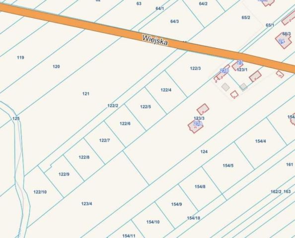 Działka budowlana Mostówka, ul. Wiejska. Zdjęcie 1