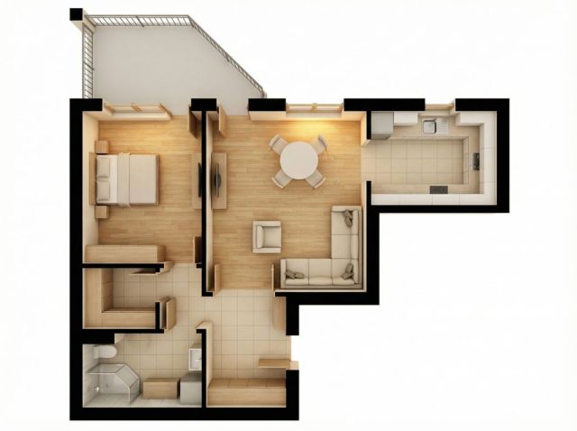 Mieszkanie 2-pokojowe Warszawa Mokotów, ul. Bukowińska. Zdjęcie 13