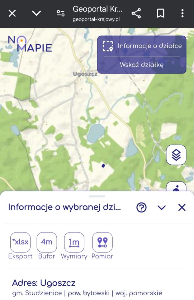 Działka budowlana Ugoszcz. Zdjęcie 5
