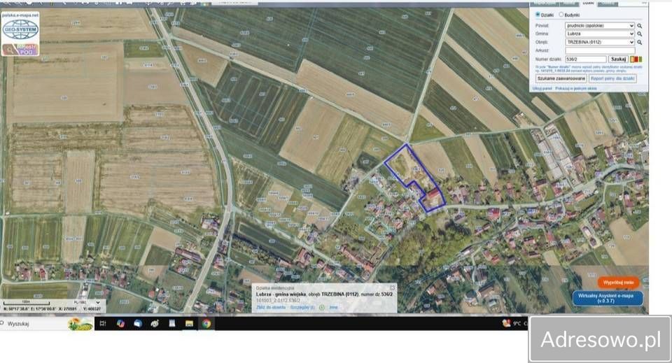 Działka budowlana Trzebina. Zdjęcie 2