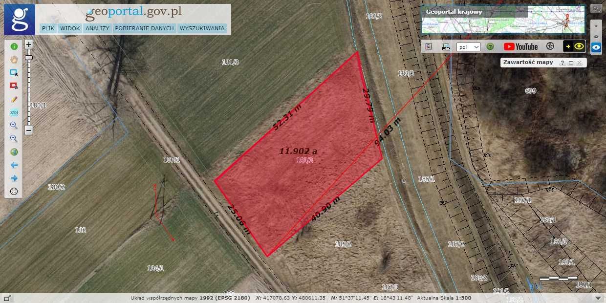 Działka rolna Dzigorzew. Zdjęcie 6