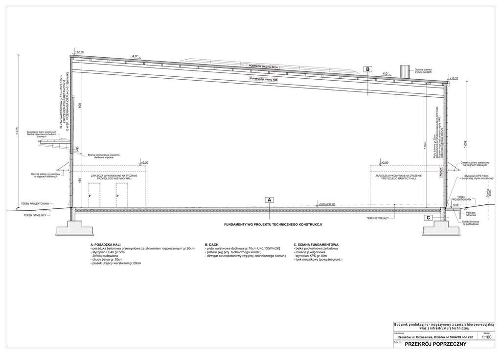 Hala/magazyn Rzeszów Dworzysko, ul. Biznesowa. Zdjęcie 18